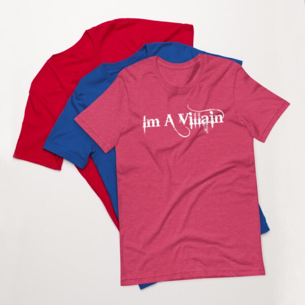 NF Im A Villain Short-Sleeve Unisex T-Shirt - Image 11
