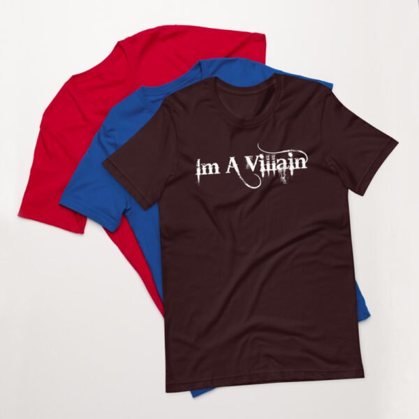 NF Im A Villain Short-Sleeve Unisex T-Shirt - Image 3