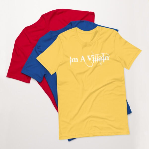 NF Im A Villain Short-Sleeve Unisex T-Shirt - Image 17