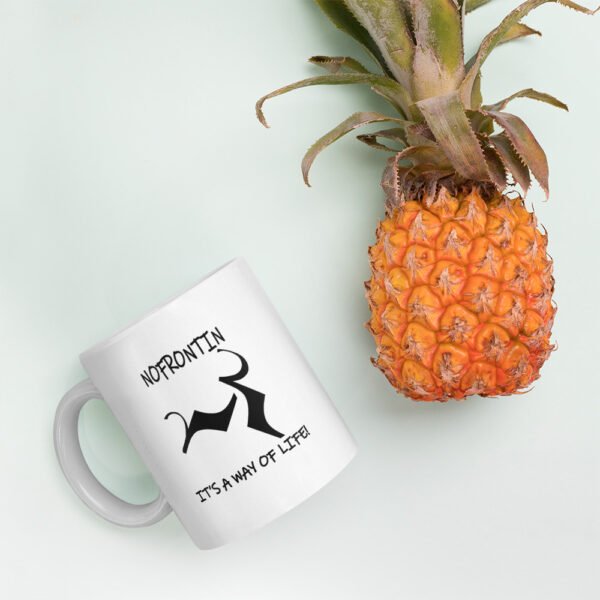 NF White glossy mug - Image 2