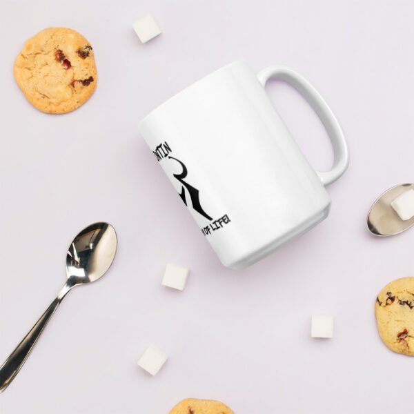 NF White glossy mug - Image 6